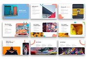 Uzelac-Pop Art PowerPoint Template, a Presentation Template by kreatifreya (Thumbnail 2 of 5)