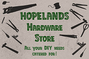 Chunky old English line font, a Font by Charlotte Breedon Design (Thumbnail 2 of 5)
