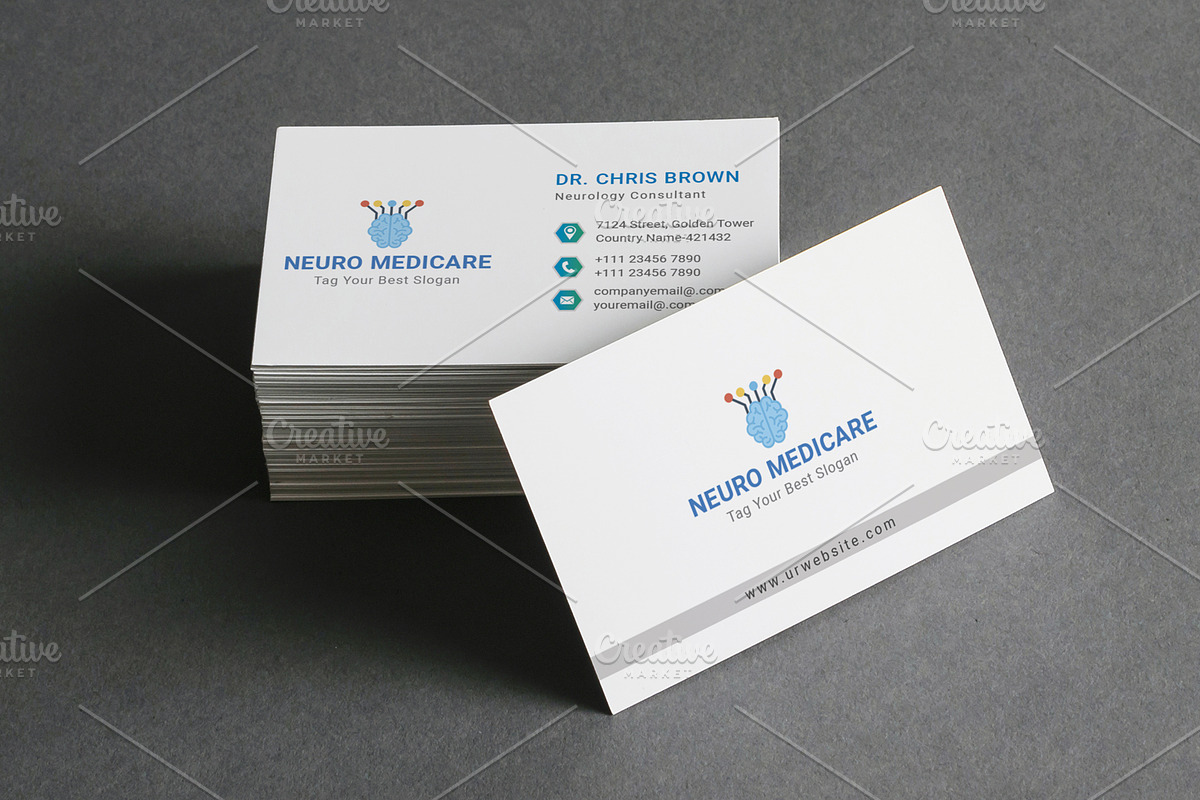 Madicare Business Card, a Business Card Template by graphicsunday (Photo 4 of 4)