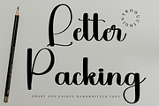 Letter Packing, a Handwritten Font by FreshTypeINK (Thumbnail 1 of 8)