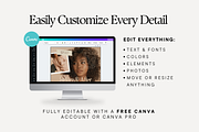 Luxury Hair Instagram Templates, a Social Media Template by Anna Design Studio (Thumbnail 4 of 9)