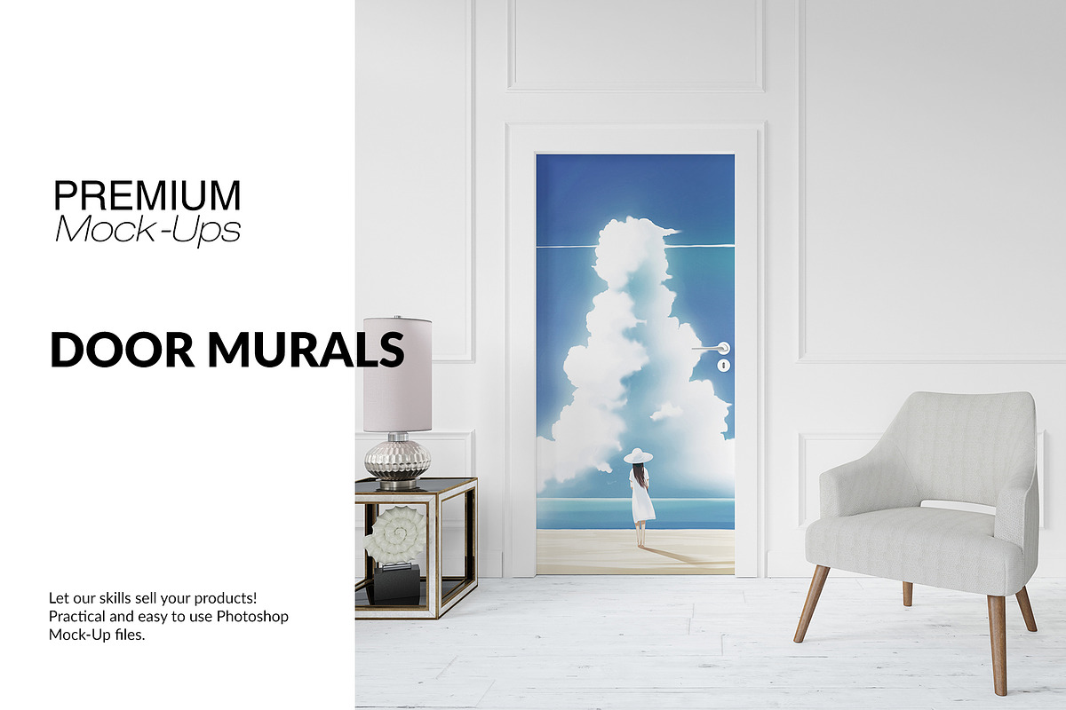 Door Murals Mockups, a Household Mockup by mock-ups (Photo 1 of 13)