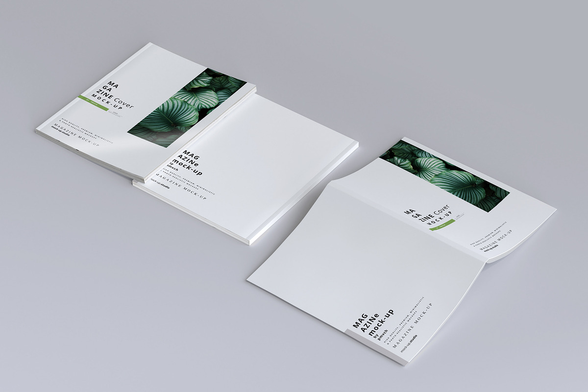 165 Brochure Mock-ups Big Bundle, a Print Template by pmvch (Photo 12 of 170)