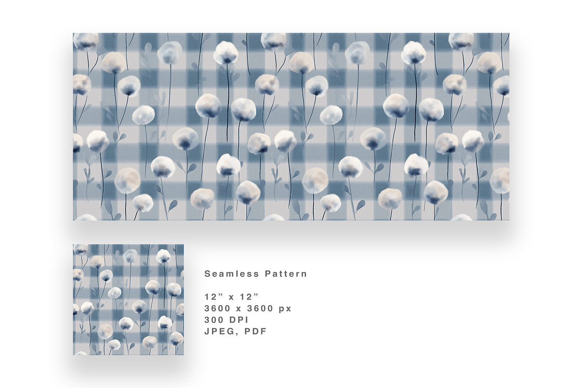 6 Seamless Pattern: Blur Abstract, a Pattern Graphic by StudioCitra (Photo 10 of 10)