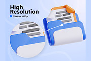 Business 3D Icons, an Object 3D Model by Rakata Studio (Thumbnail 3 of 7)