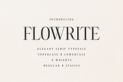 SALE! Flowrite - modern font duo, a Serif Font by VP Fonts (Thumbnail 3 of 16)