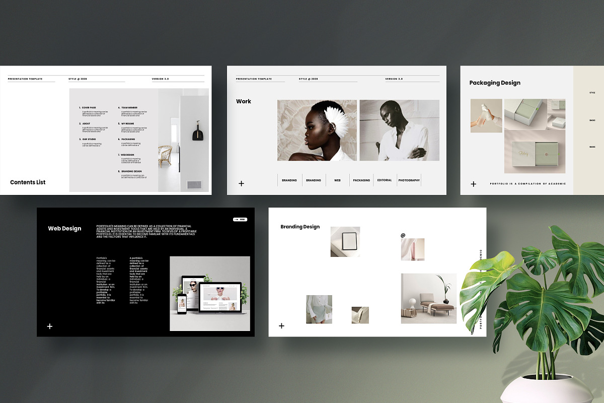 Creative | Portfolio Template, a Presentation Template by Studio Industry (Photo 9 of 11)