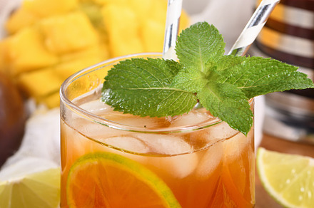 Mango Iced Tea, a Food & Drink Photo by Apolonia
