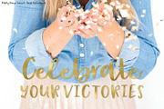 Party Dress Script, a Script Font by Beck McCormick (Thumbnail 6 of 8)