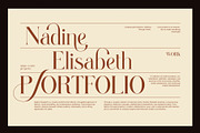 Kenna Elegant Serif Display Font, a Serif Font by Perfectype (Thumbnail 5 of 8)
