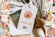 Turkey Dinner Pumpkin Clipart, a Decorative Illustration by BigCakeBee (Thumbnail 3 of 3)