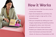 Colorful UGC Portfolio Website Canva, a Landing Page Template by The Chaos Project (Thumbnail 8 of 8)