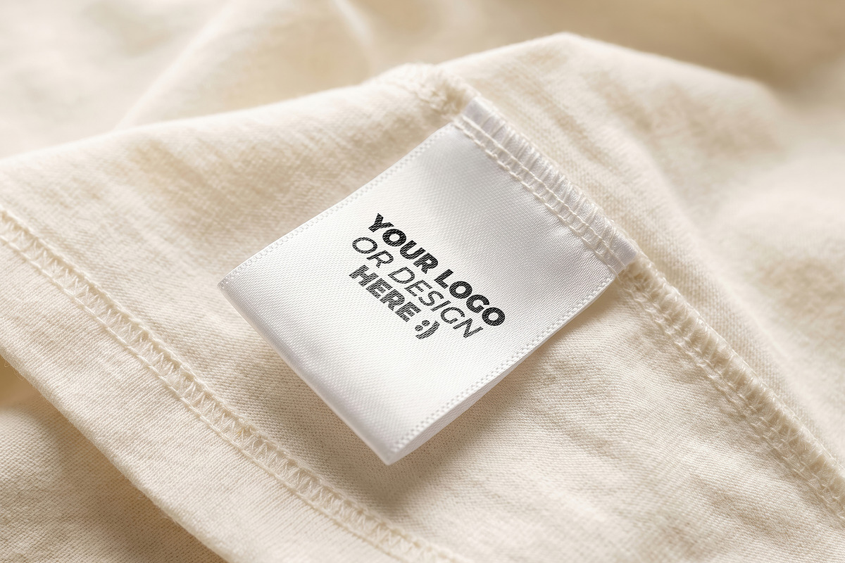 Shirt Label Mockups Collection, a Shirt Mockup by Luuqas Design (Photo 2 of 3)
