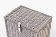 Wicker Rattan Chest Ikea Byholma, an Object 3D Model by Markelos (Thumbnail 7 of 10)