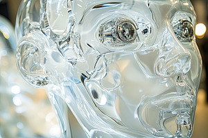 Transparent Robot Head, a Technology Photo by Ales Munt