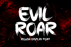 Evil Roar Typeface