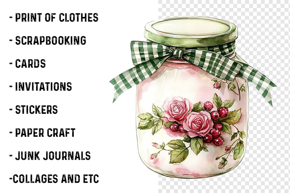 Coquette Tea Party Clipart, a Work Illustration by SinaCreation (Photo 3 of 7)