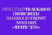 JT Rejiro | Sharp Serif, a Serif Font by Jolicia Type (Thumbnail 12 of 16)