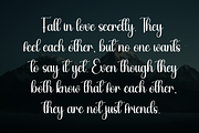 Relation | Script Font, a Handwritten Font by Scratchones (Thumbnail 5 of 8)