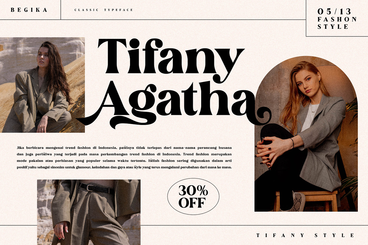 Fogsta Stylish Serif Font, a Script Font by Storytype Studio (Photo 6 of 10)