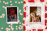 100 Christmas Backgrounds, a Background Graphic by PaperJamLab (Thumbnail 15 of 18)