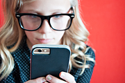 Hipster Girl with iPhone Set, a Person Photo by Persnickety Prints (Thumbnail 1 of 3)