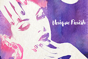 Watercolor Tracer Pro, an Action Add-On by Krystal Designs Co. (Thumbnail 3 of 9)