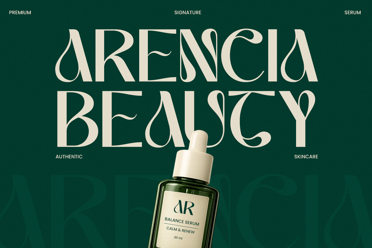 Unique Sans Serif Font - Mergola, a Sans Serif Font by Font Liner (Photo 3 of 11)