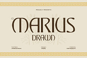 CS Marius Drawn, a Serif Font by Craft Supply Co. (Thumbnail 1 of 8)