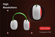 Santa 3D V2 (Christmas Pack), an Object 3D Model by Iqonic Design (Thumbnail 4 of 10)