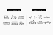 100 Travel Icons Set - Expanded, an Outline Icon by Hatch Design Workshop (Thumbnail 9 of 16)