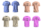 BUNDLE Tshirt Clothing Mockup, an Apparel Mockup by DigitAuras (Thumbnail 3 of 7)