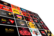 Black Friday Sale Banner Bundle, a Design Template by Digital Studio (Thumbnail 3 of 4)