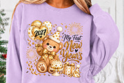 Happy New Year 2027 PNG Bundle, a Seasonal Illustration by OK Design (Thumbnail 4 of 6)
