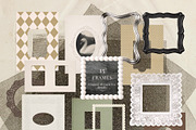 Elegant Paper Elements & Textures, an Object Graphic by Eva Gentle (Thumbnail 7 of 10)