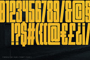NEUKULTUR - Compressed Display Font, a Sans Serif Font by Dina Mae (Thumbnail 9 of 11)