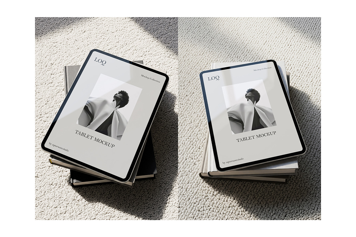 iPad Mockup, an iPad Mockup by Aquarianz Studio (Photo 6 of 6)