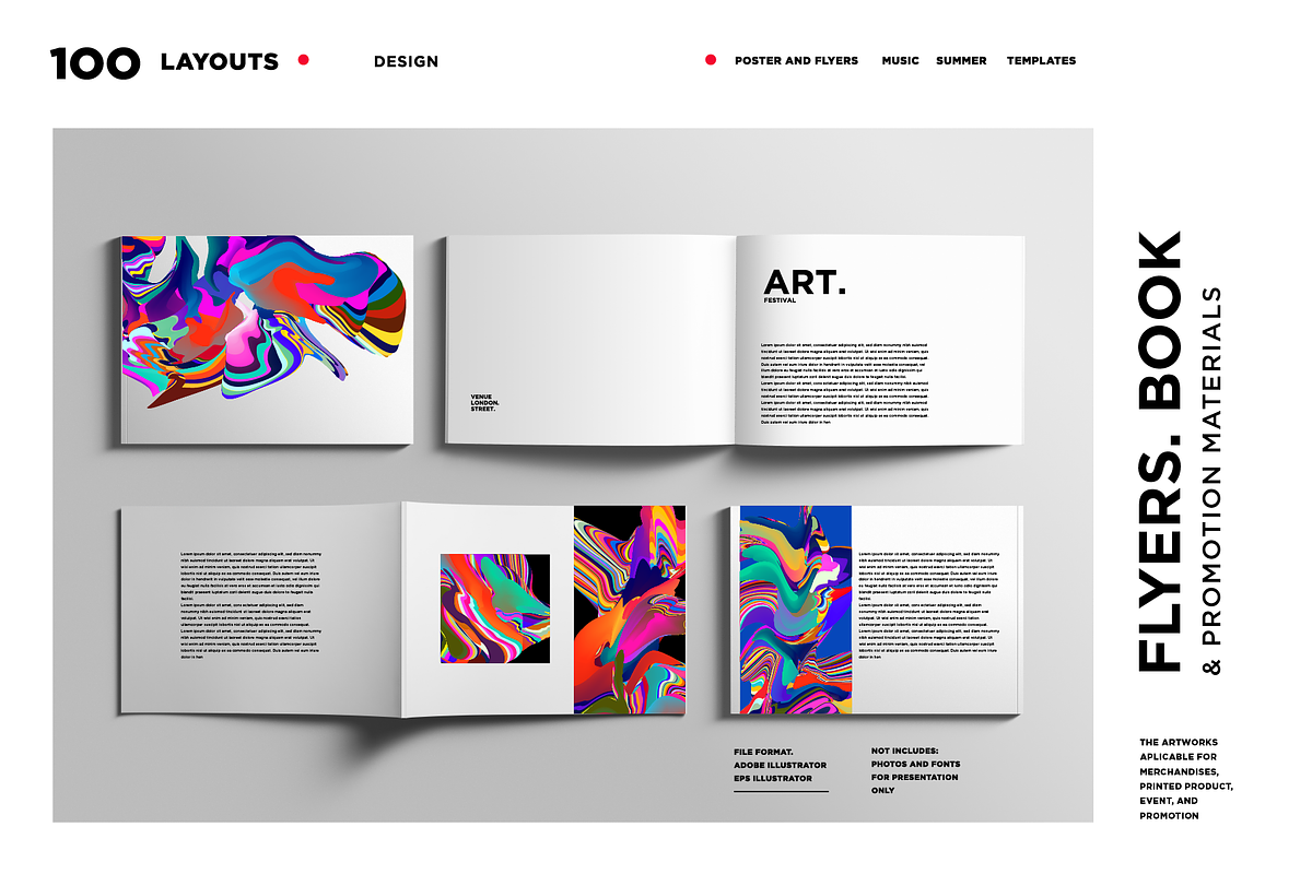 100 Colorful Stunning Abstract Fluid, a Background Graphic by singpentinkhappy (Photo 7 of 11)
