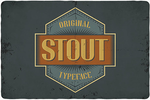 Stout Typeface