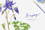 French Blues-Design Pack!, an Illustration by watercolorwild.graphics (Thumbnail 11 of 11)