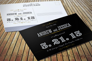 Wedding Invitation Postcard
