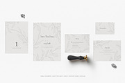 Elegant Floral Sketch Wedding Set, an Invitation Template by Azka Creative (Thumbnail 4 of 6)