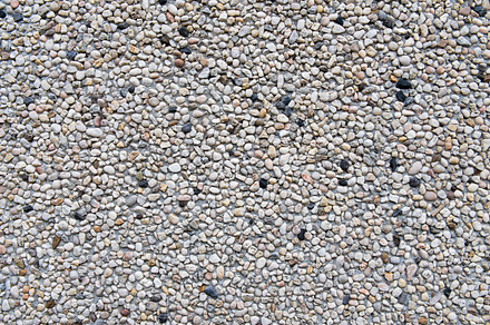 Pebble wall
