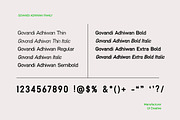 Govandi Adhiwan Sans Serif Family, a Sans Serif Font by UICreative (Thumbnail 3 of 12)