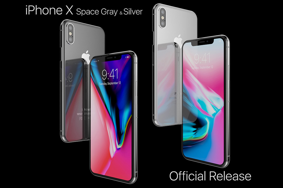 Apple iPhone X Silver and Space Gray, an Object 3D Model by 3D Models by Obshansky (Photo 1 of 16)