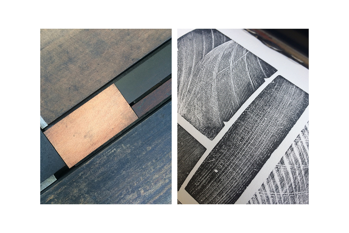 30 Wood Type Textures. Pack N1., a Texture Graphic by Letterpress Corner (Photo 5 of 5)