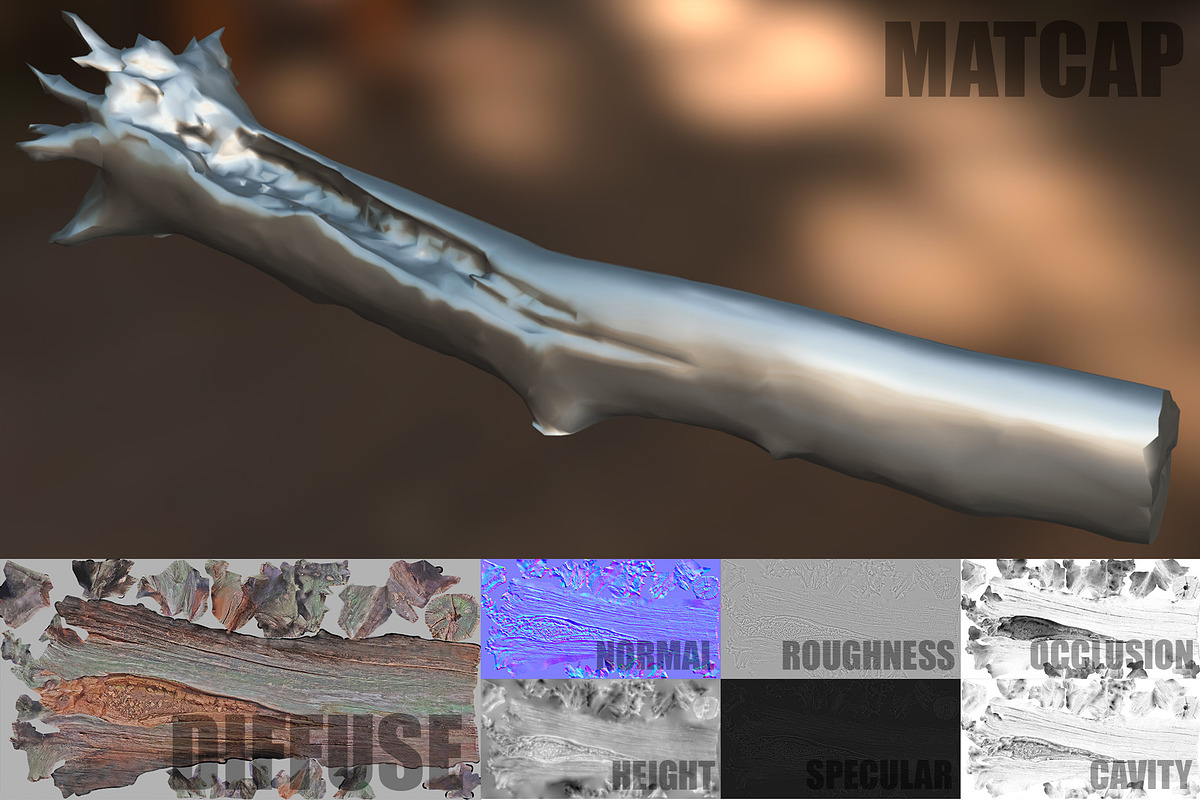 Dead Tree, an Environmental 3D Model by Beatheart Creative Studio (Photo 11 of 15)