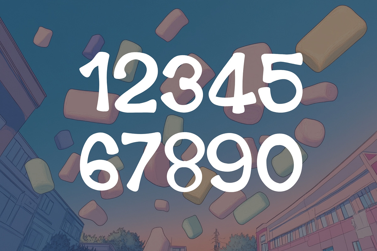 Marshmallow Dreams - Lofi Typeface, a Handwritten Font by HipFonts (Photo 4 of 7)