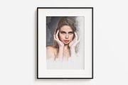 Watercolor Canvas Art Photo Effect, an Action Add-On by Photoshop Action (Thumbnail 10 of 17)