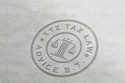 Tax Law Company Logo, a Branding & Logo Template by Emdaduljs (Thumbnail 2 of 3)